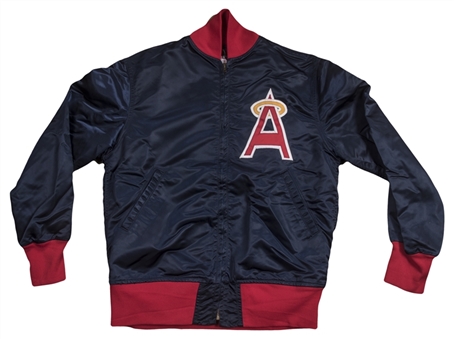 1979-83 Rod Carew Game Used California Angels Dugout Jacket 